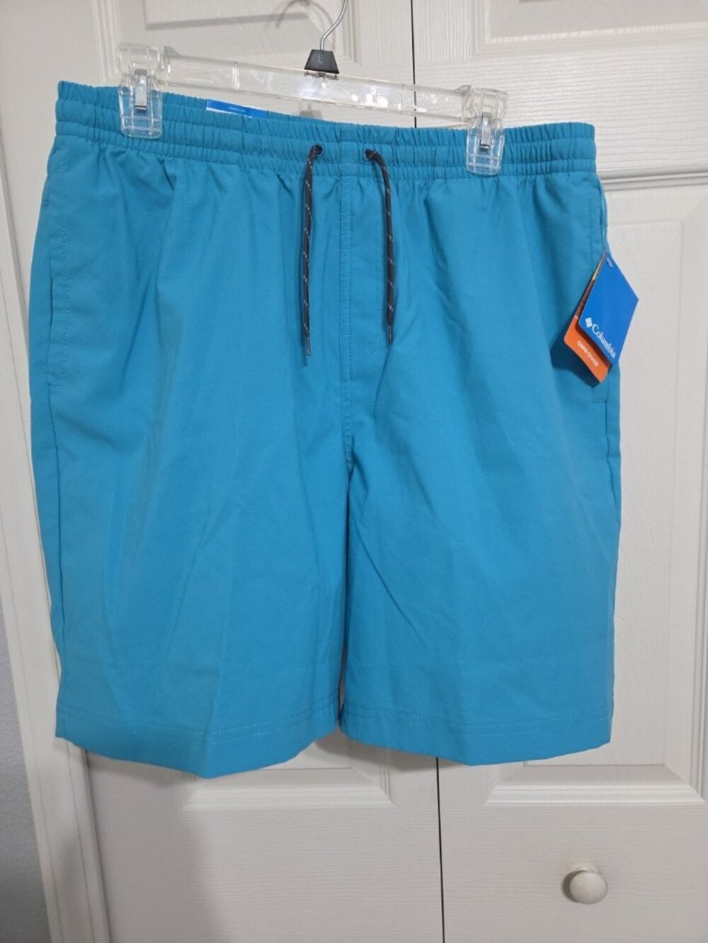 COLUMBIA Men's Summertime Stretch Shorts Blue L